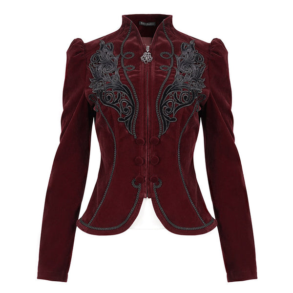 Gothic Magician Performance Womens Coat Jacket