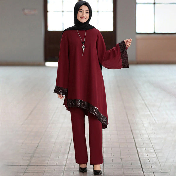 Middle Eastern style dress suit