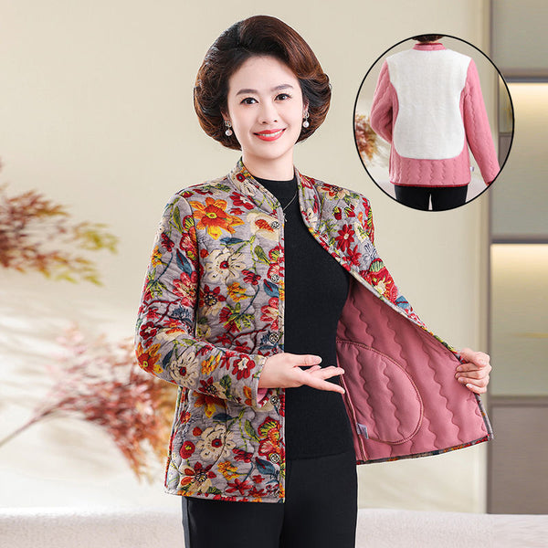 Womens Lightweight Padded Insulated Cotton Coat