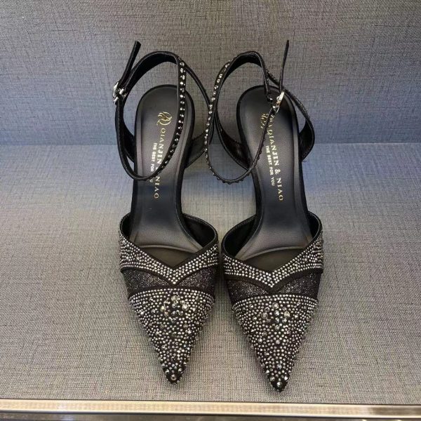 Women's Hollow High Heels With Red Sole