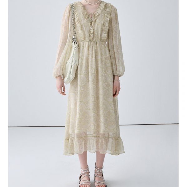 1ba5e663-7985-4b4c-8530-46faa726b5d8.jpg French Retro Dress For Women Summer