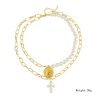 Retro Exaggerated Baroque Pearl Necklace Women