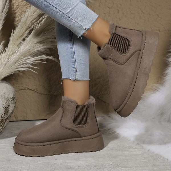 Thickened Snug-fitting Thermal Bread Cotton Boots