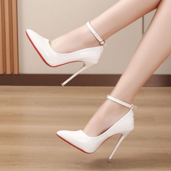 9559c252-97ed-483d-896c-01f13329b96b.jpg Spring And Autumn High Heels Stiletto Heel Shallow Mouth