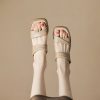 French Style Small Sandals Women's Rubber