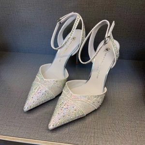 Women's Hollow High Heels With Red Sole
