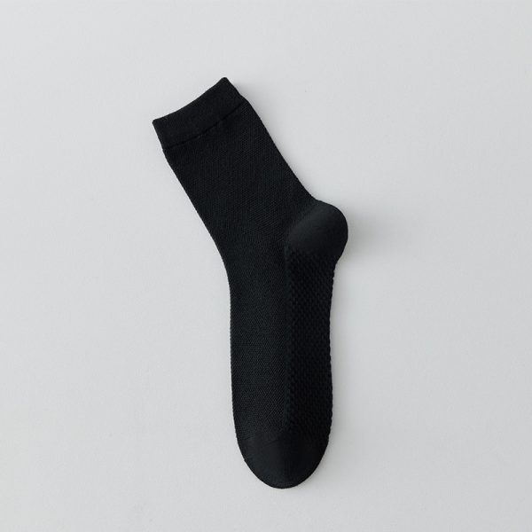 030ac1c4-43b3-42cd-83fe-3c21e61e6c3b_trans.jpeg Pure Cotton Breathable Mesh Long Business Socks