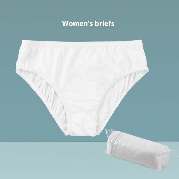 07744520-8c8d-45f9-994d-1d1c56ebc967_trans.jpeg Sterilized Pure Cotton Polyester Cotton Disposable Underwear Disposable Business Trip Travel Hotel Supplies