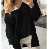 08702a61-db4d-4265-9e03-57f3e03f6521.jpg Irregular Knit Long Sleeve Sweater