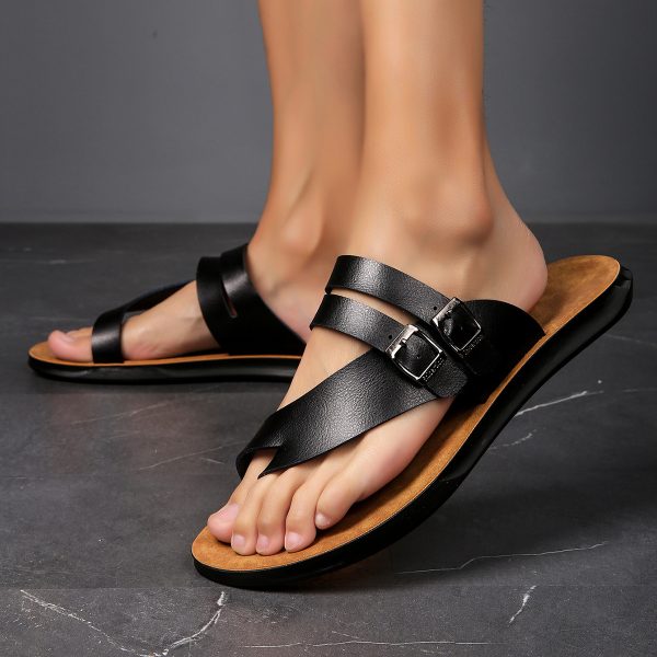 0fcb3971-bbb8-40b8-8ae7-01196ffb42c7.jpg Outdoor Fashion Flat Bottom Flip-Flops Slippers Non-slip Bathroom Beach Shoes