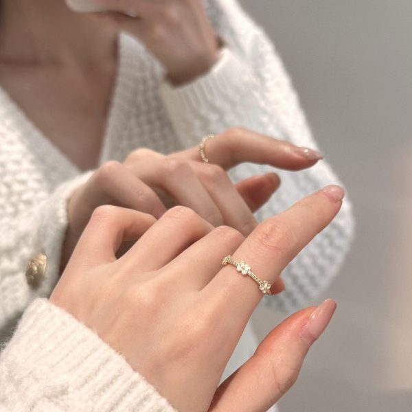 0fd87e5f-f321-4eee-8a9e-392c29f5cddf.jpg Purple Enamel Butterfly Ring, Niche Light Luxury Design, High Class Non-fade Versatile Finger Ring For Women