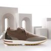Fashionable Casual Flyknit Mesh Mens Shoes