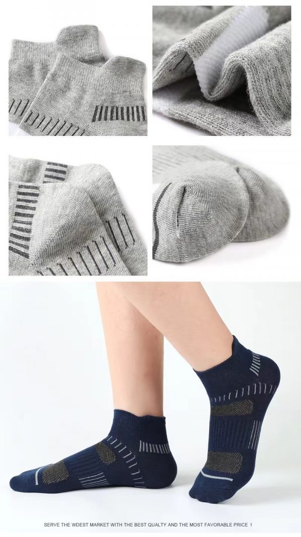 14901a12-fa49-417d-9f4c-c9796de86e4f.jpg Mesh Cotton Sweat Wicking And Breathable Sports Socks
