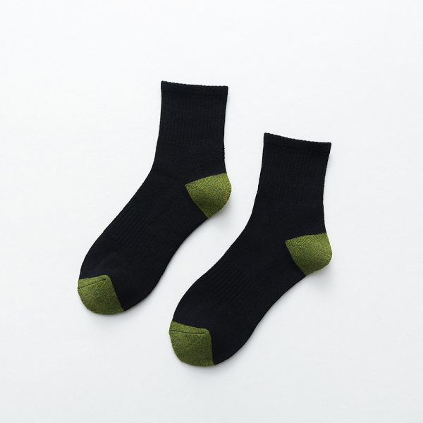 1622446321471.jpg Autumn And Winter Fashion Casual College Style Men'S Color-Blocking Terry Socks