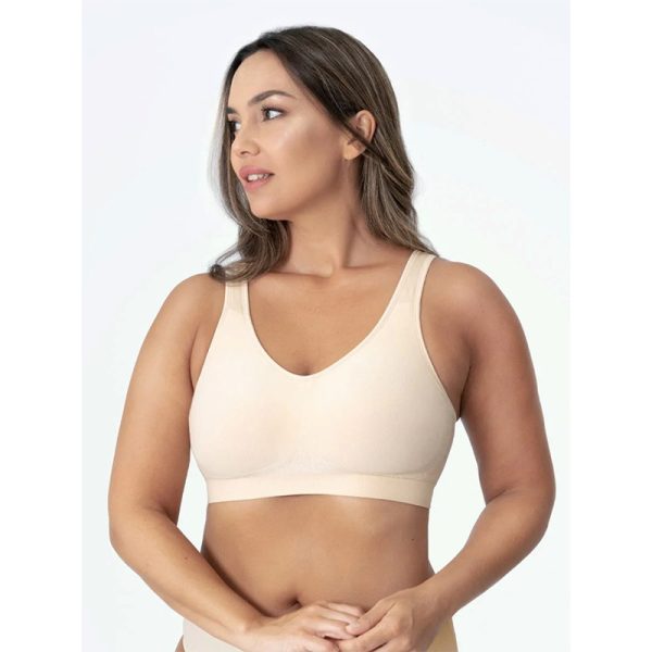 Womens Wireless Plus-size Adjustable Bra