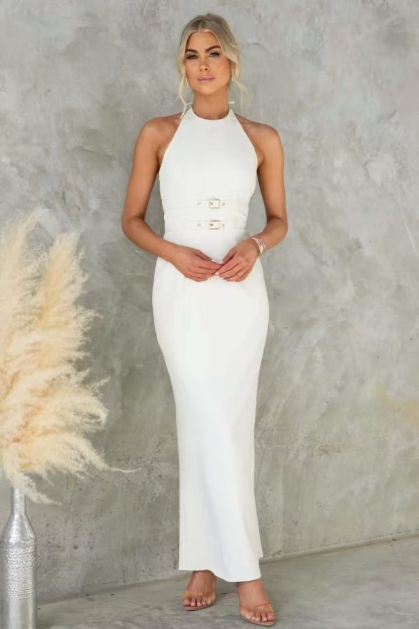 277318aa-edcf-4d4c-a699-9e79f769eac3.jpg Women's Neck-Hanging Elegant Formal Dress