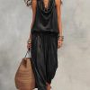 3ac60404-7e9a-4a2a-970b-1c6b0a08d4d5.jpg Womens Draped-Neck Vest And Casual Pants Set