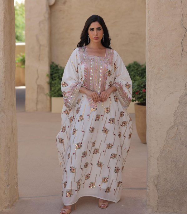 3b673006-5b09-495e-8ad8-8842431aee9b.jpg Loose Long Muslim Dress Kaftan With Headscarf