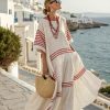 Elegant Resort-Style Plus-Size Loose And Comfortable Casual Dress