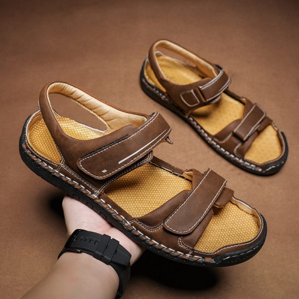 5faaffb1-e4e7-4e02-a850-528b9949b8cf.jpg Men's Sandals Casual Trend Leather Sandals Men's Wholesale
