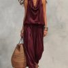 6803cf76-91d1-49c3-8eac-f5b251e9e8bc.jpg Womens Draped-Neck Vest And Casual Pants Set