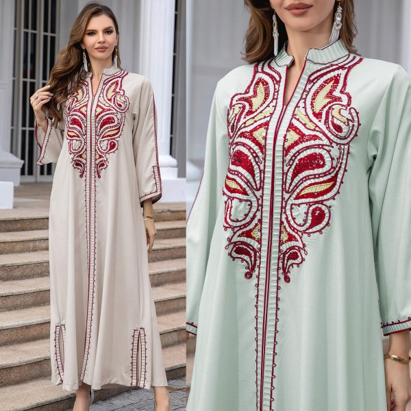 71e06af2-47ae-4ce9-b936-d8f88193ac53.jpg Muslim Middle East Embroidery Dress