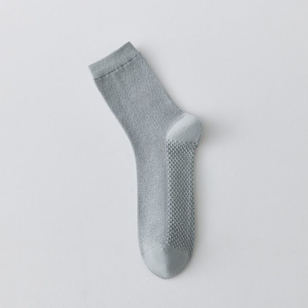 789381c1-d429-4c86-92b2-1db7b52b140a_trans.jpeg Pure Cotton Breathable Mesh Long Business Socks