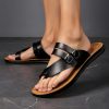 7cf50069-b7ba-41ba-b44d-d8c27ecc8ec0.jpg Outdoor Fashion Flat Bottom Flip-Flops Slippers Non-slip Bathroom Beach Shoes