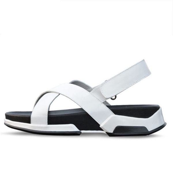 80246012-ad28-4c2f-8f11-eb42720be321.jpg Korean Casual Men's Sandals Genuine Leather Elevator Beach