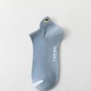 Ear-loop Mesh Breathable Sweat-wicking Low-top Youth Trendy Basketball Socks
