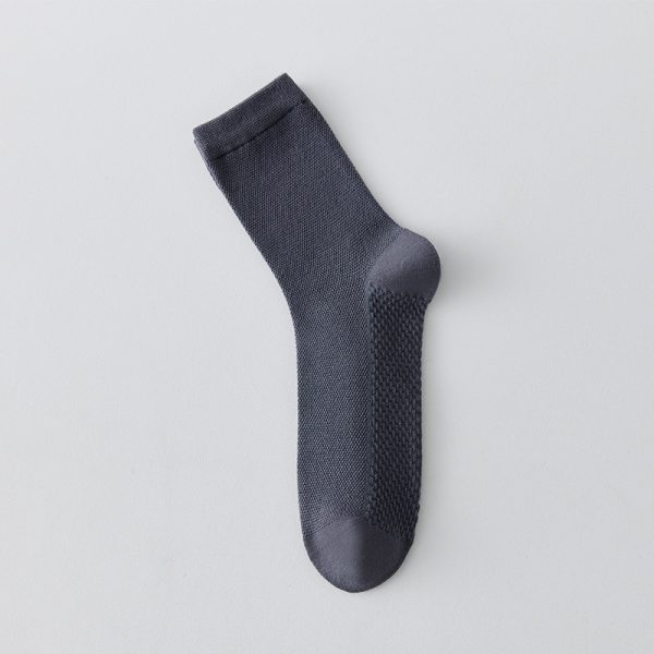 8a5a5486-b222-4866-ba00-ac89ae77597d_trans.jpeg Pure Cotton Breathable Mesh Long Business Socks