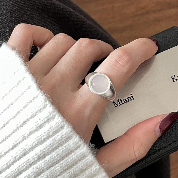 8bb03be0-af1b-46d7-95b9-6e83b3cd4e5f.jpg Premium Retro Craft Silver Ring, High-quality Anti-fade Niche Design For Women