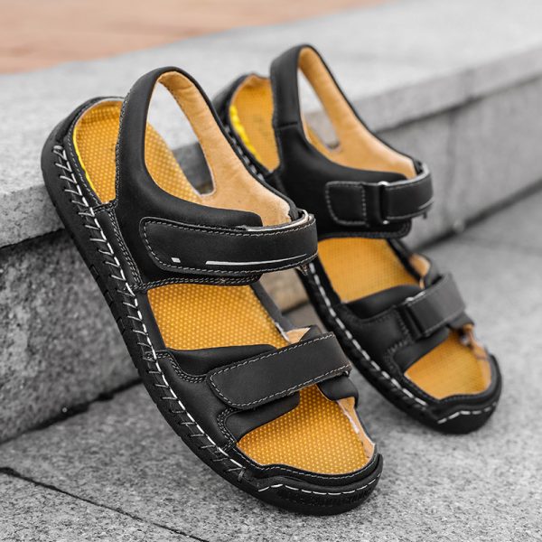 926a3ff5-045a-47e1-a596-f64bbea57442.jpg Men's Sandals Casual Trend Leather Sandals Men's Wholesale