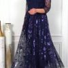 Summer New Style Gauze Round-Neck Womens Robe Dress