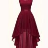 b4c23cf2-ae5e-4d15-9dd0-1ecb76ec58c1.jpg New Front-short Back-long Slim-fit Sleeveless Dress