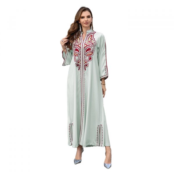 b623ac29-ed3d-4437-a150-70c7050ce2ae.jpg Muslim Middle East Embroidery Dress