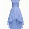 bb82b3eb-a23b-496d-81dd-aa982abeb25e.jpg New Front-short Back-long Slim-fit Sleeveless Dress