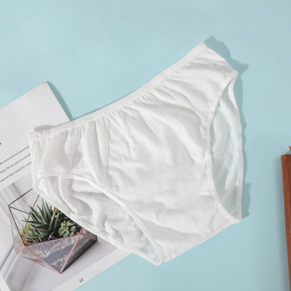 c2997f5c-e5ca-43e9-be00-31fc5b018b42.jpg Sterilized Pure Cotton Polyester Cotton Disposable Underwear Disposable Business Trip Travel Hotel Supplies