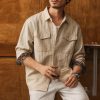 c8091e25-4261-43c7-9b39-3c67066972e3.jpg Old Money Style Vintage Linen Shirt