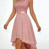 d473e520-1f5f-4c1a-91a3-8f17cc55cd01.jpg New Front-short Back-long Slim-fit Sleeveless Dress