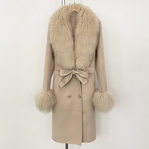 d5fc6c80-c5ef-4084-bb61-ab9d9c9f36b3.jpg Long Double-faced Wool Coat With A Shearling Collar