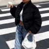 Stylish Minimalist Design Womens Loose Fitting Coat