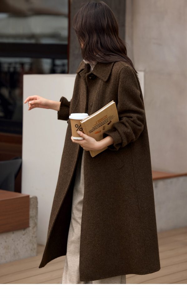 fedc78c7-4ddf-4850-b046-07f493f8c06a.jpg Elegant Small Lapel Double-faced Wool Mid-length Coat